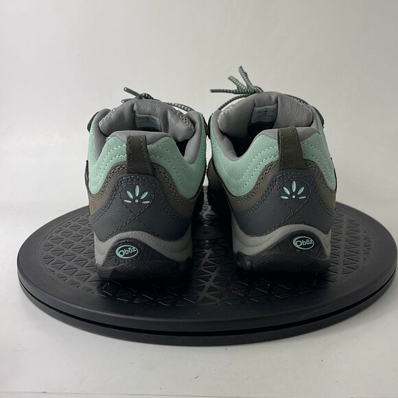 Oboz Sapphire Gray/Green Waterproof Hiking Shoes Women’s Size 6 - Picture 6 of 12